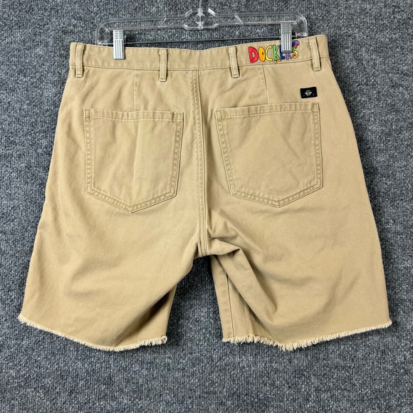 Dockers Shorts Men's 32 Pride Castro‎ Slim Fit Khaki Casual Summer Colorful - Picture 7 of 9